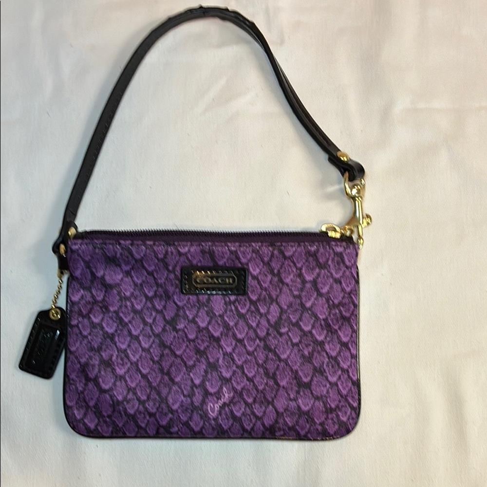 Coach Taylor small wristlet/clutch

EUC except for wristlet strap